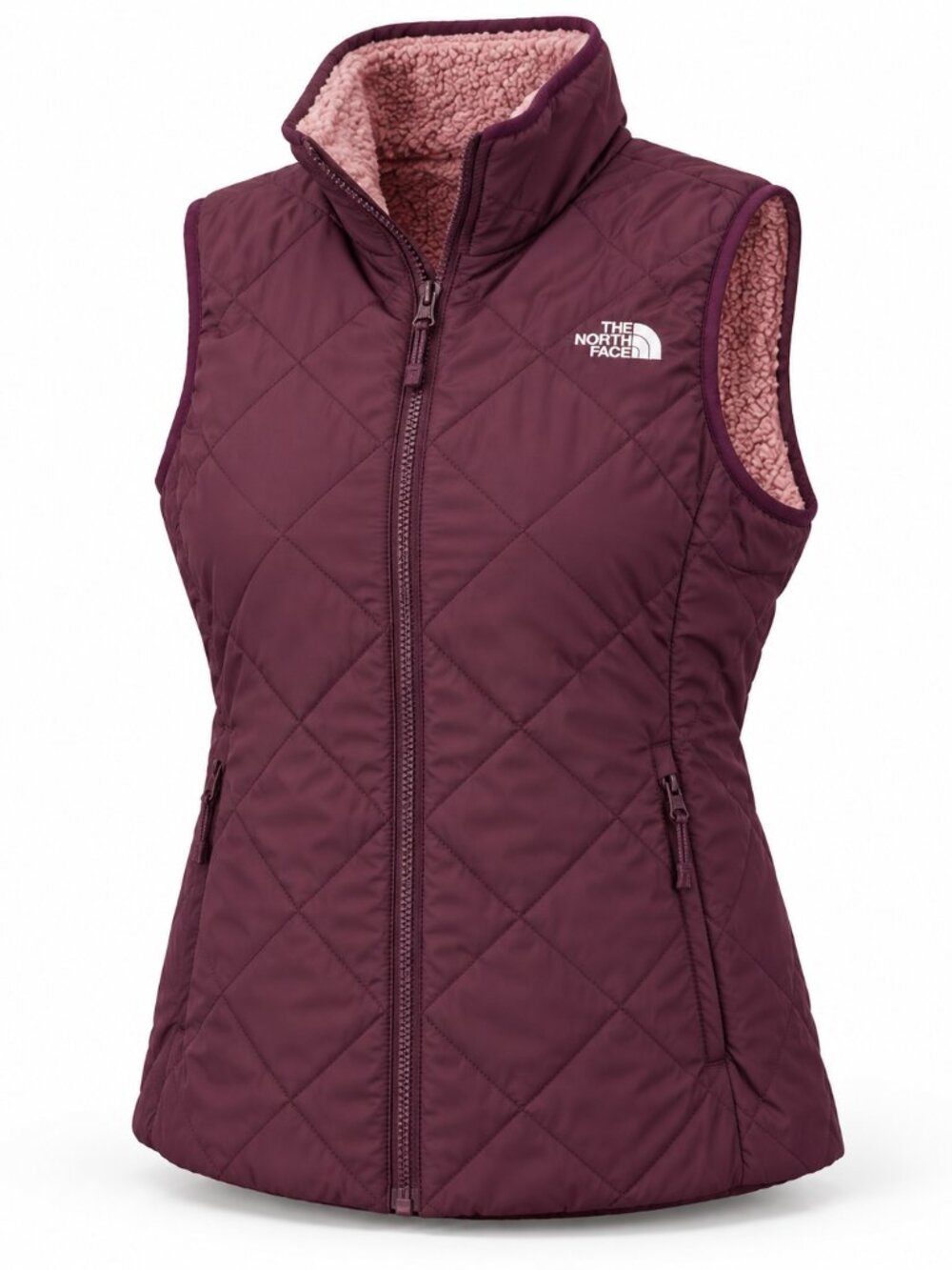 The North Face Women’s Quilted Fleece Lined Vest Size M